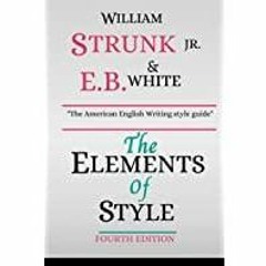 <Download>> The Elements of Style, Fourth Edition