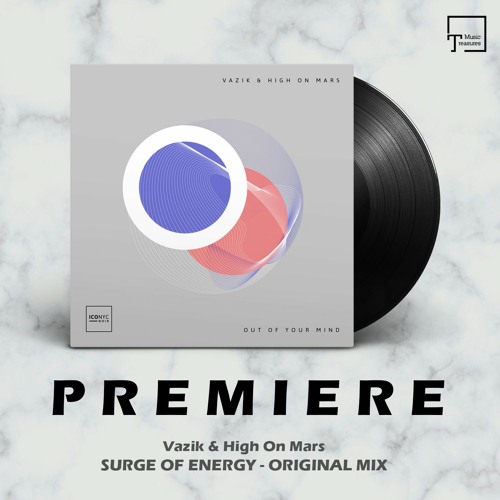 PREMIERE: Vazik & High On Mars - Surge Of Energy (Original Mix) [ICONYC NOIR]