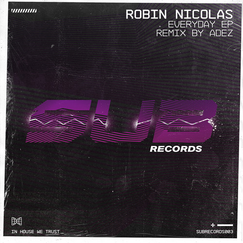 Robin Nicolas - Everyday EP