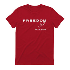 Charlie Kirk Red Freedom Shirt