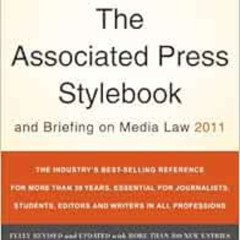 [Free] KINDLE 📔 The Associated Press Stylebook and Briefing on Media Law 2011 by The