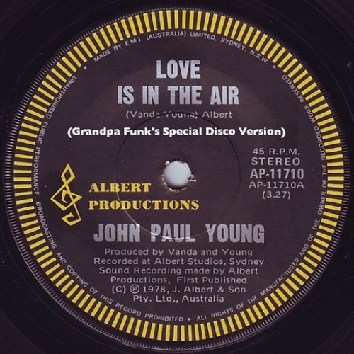 John Paul Young - Love is in The Air (Grandpa Funk's Special Disco Version)