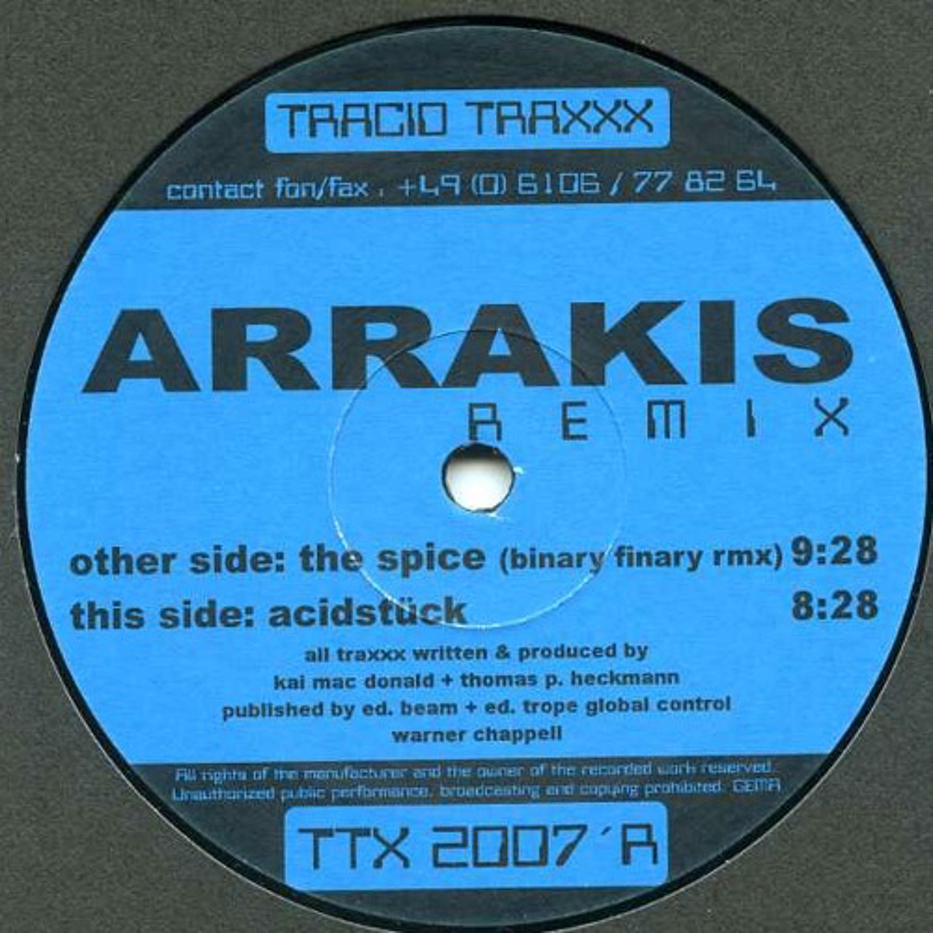 Arrakis - The Spice (Binary Finary Remix) episode artwork