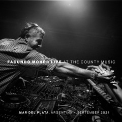 Facundo Mohrr Live at The County Music, MDQ, ARG SEP 2024