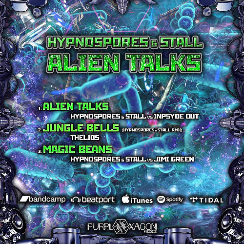 Hypnospores & Stall vs Jimi Green - Magic Beans | OUT NOW On Purple Hexagon Records