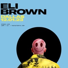 Eli Brown @ Stereo Live Dallas 01-12-2023