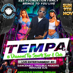 DIAMOND TIP CLUB PRESENTS TEMPA LIVE (PROMO) DJ KESTON & TOP STRIKER.