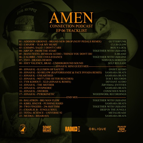 Amen Connection Podcast [EP06] ***Guest: Jonah K