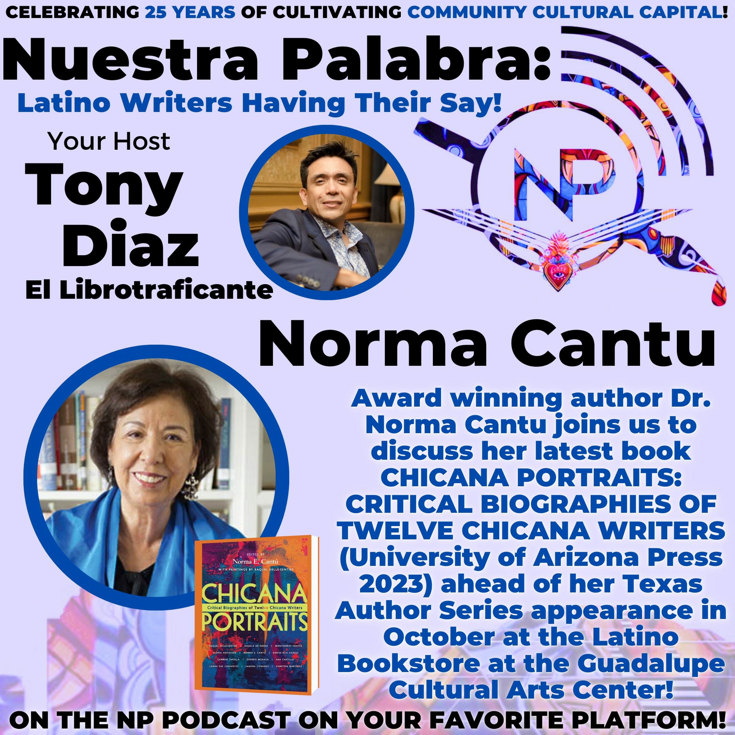 Nuestra Palabra: Latino Writers Have Their Say w/ Tony Diaz
