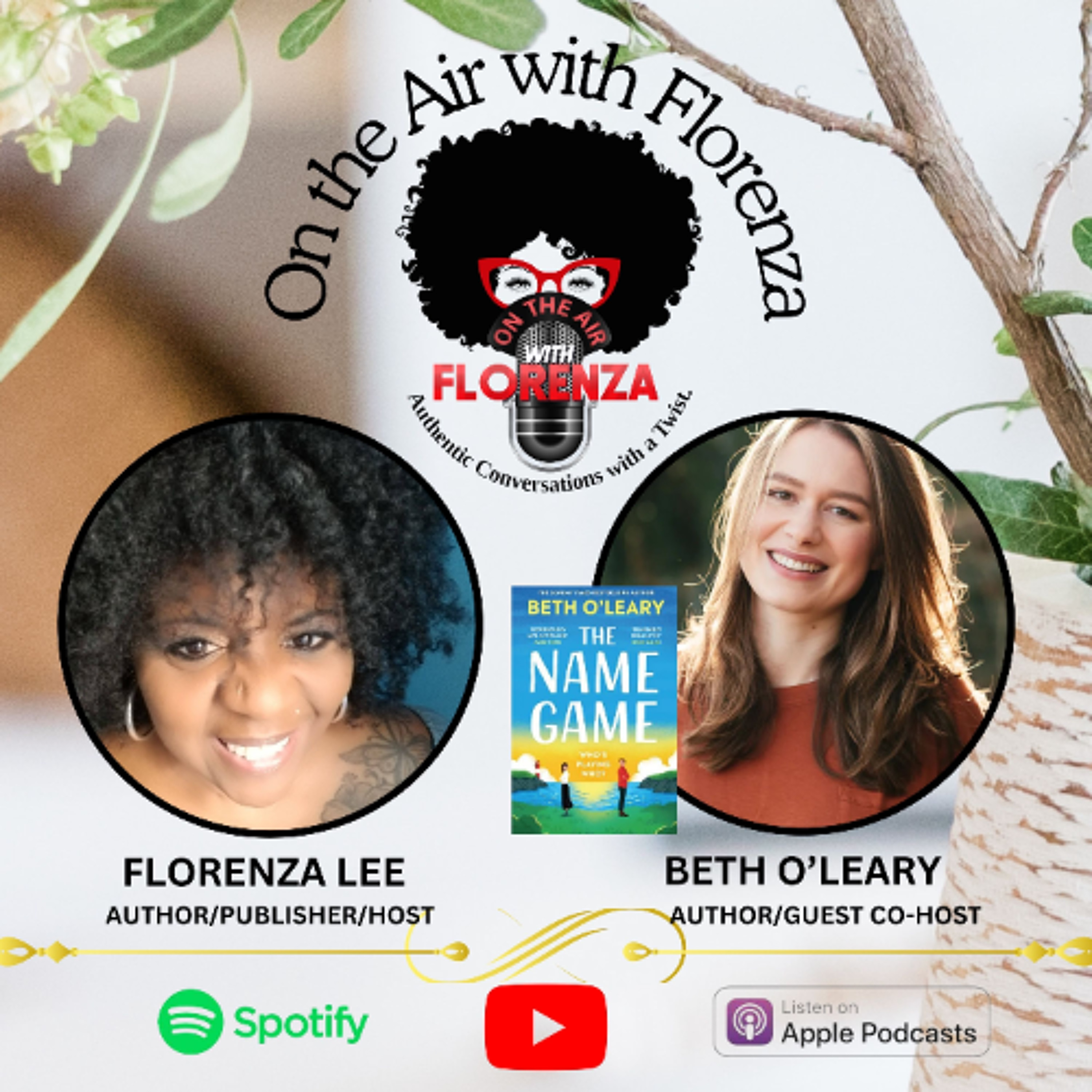 Beth O'Leary Co-Hosts On the Air with Florenza episode artwork