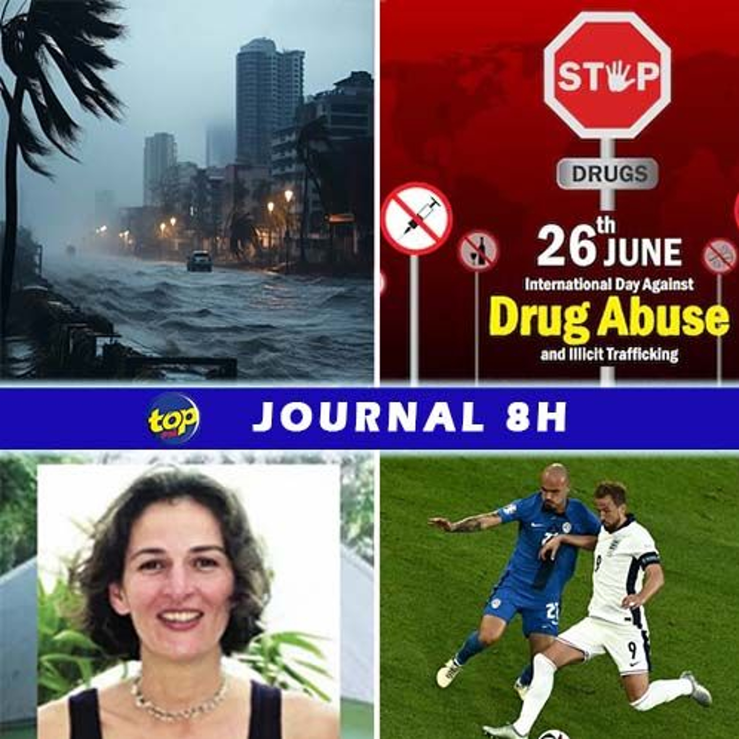 Le journal de 8H de ce mercredi 26 juin 2024