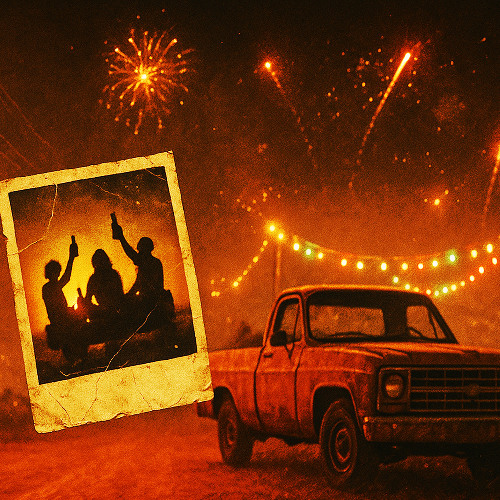 Rust-Red Time Machine