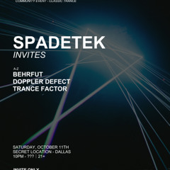 Doppler Defect @Tranceportal Pop Up 10.11.25 (Trance Classics)