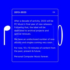 PC Music Forever (2013 - 2023)