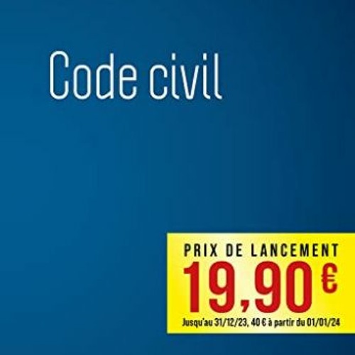 Stream Lire Code civil 2024 en version ebook HdCSC from Fdrre2w