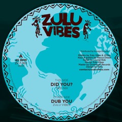 NOW AVAILABLE - 750 copies - Bee Nix - Did You?/Dub You - 7"