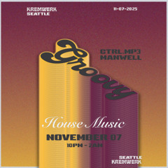 Manwell B2B CTRL.MP3 @ GROOVY Live from Kremwerk NOV 2025