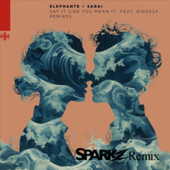Elephante & SABAI ft. Ridgely - Say It Like You Mean It (SPARKZ Remix)