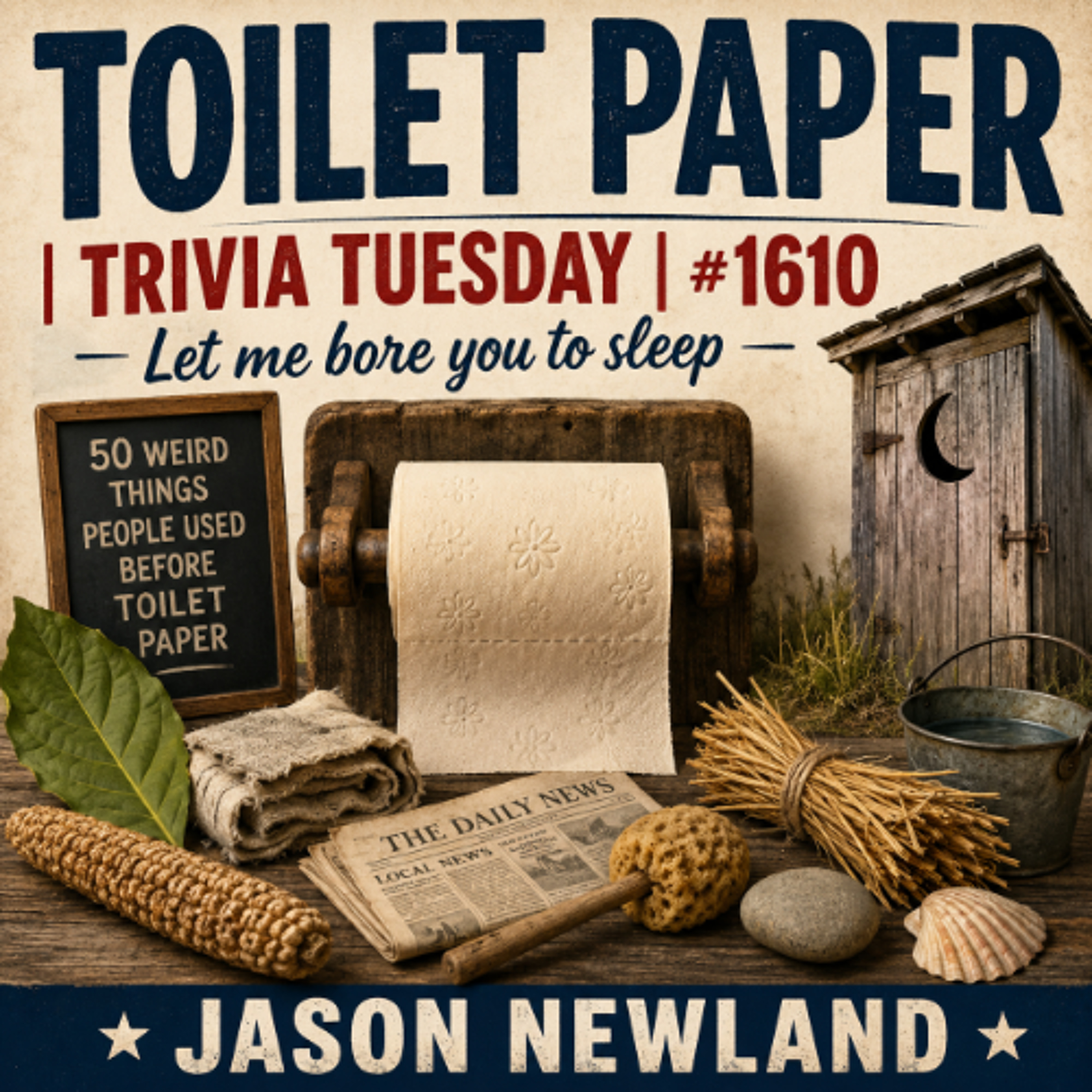 (Long  Voice Only) Toilet paper  Trivia Tuesday  #1610 Let me bore you to sleep  Jason Newland  12th May 2026