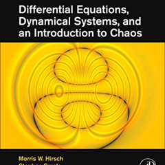 [Access] PDF 🗂️ Differential Equations, Dynamical Systems, and an Introduction to Ch