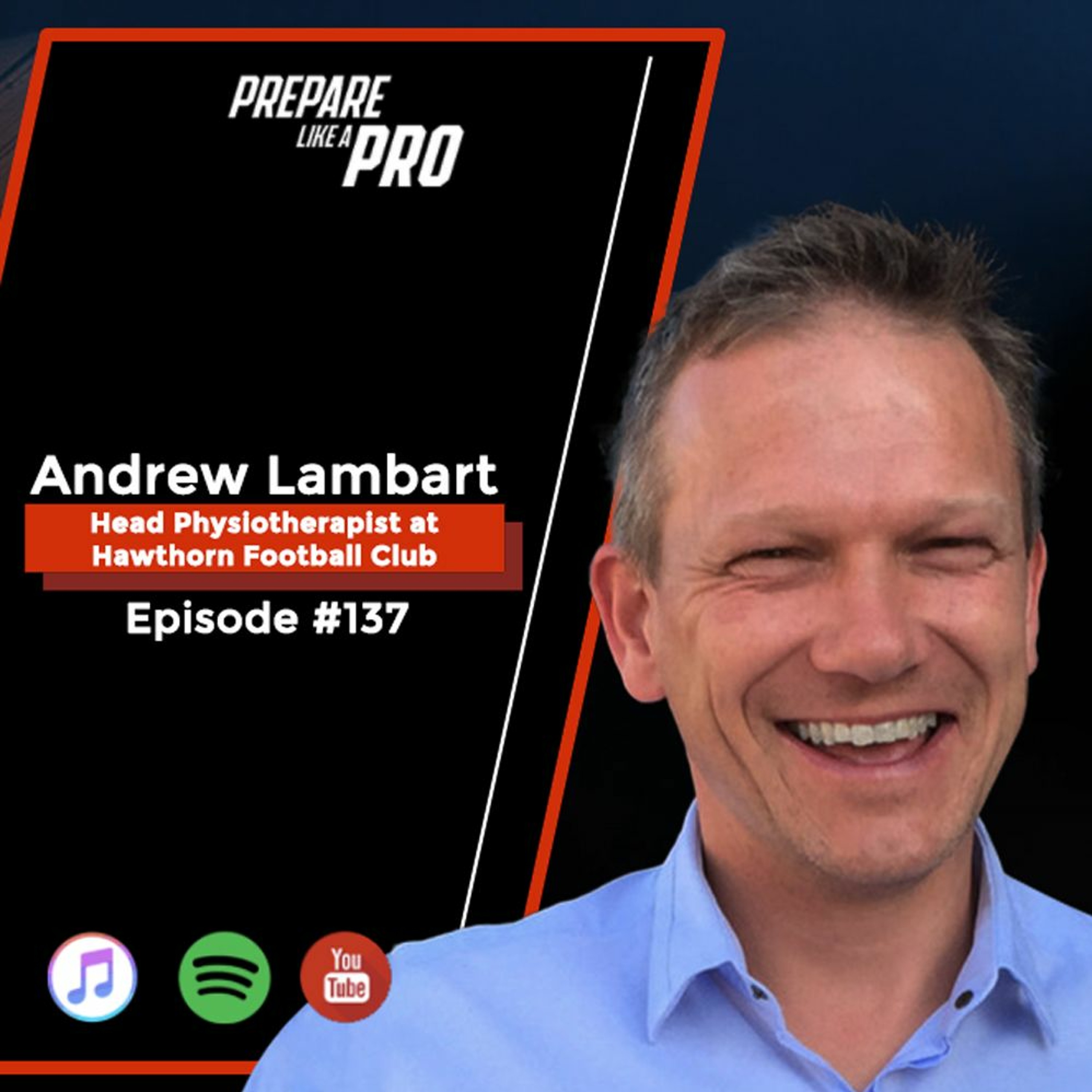 #137  - Andrew Lambart, Head Physiotherapist at Hawthorn Football Club (bite-size) episode artwork