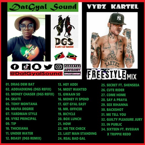 DatGyalSound - VYBZ KARTEL MIXTAPE - January 2024