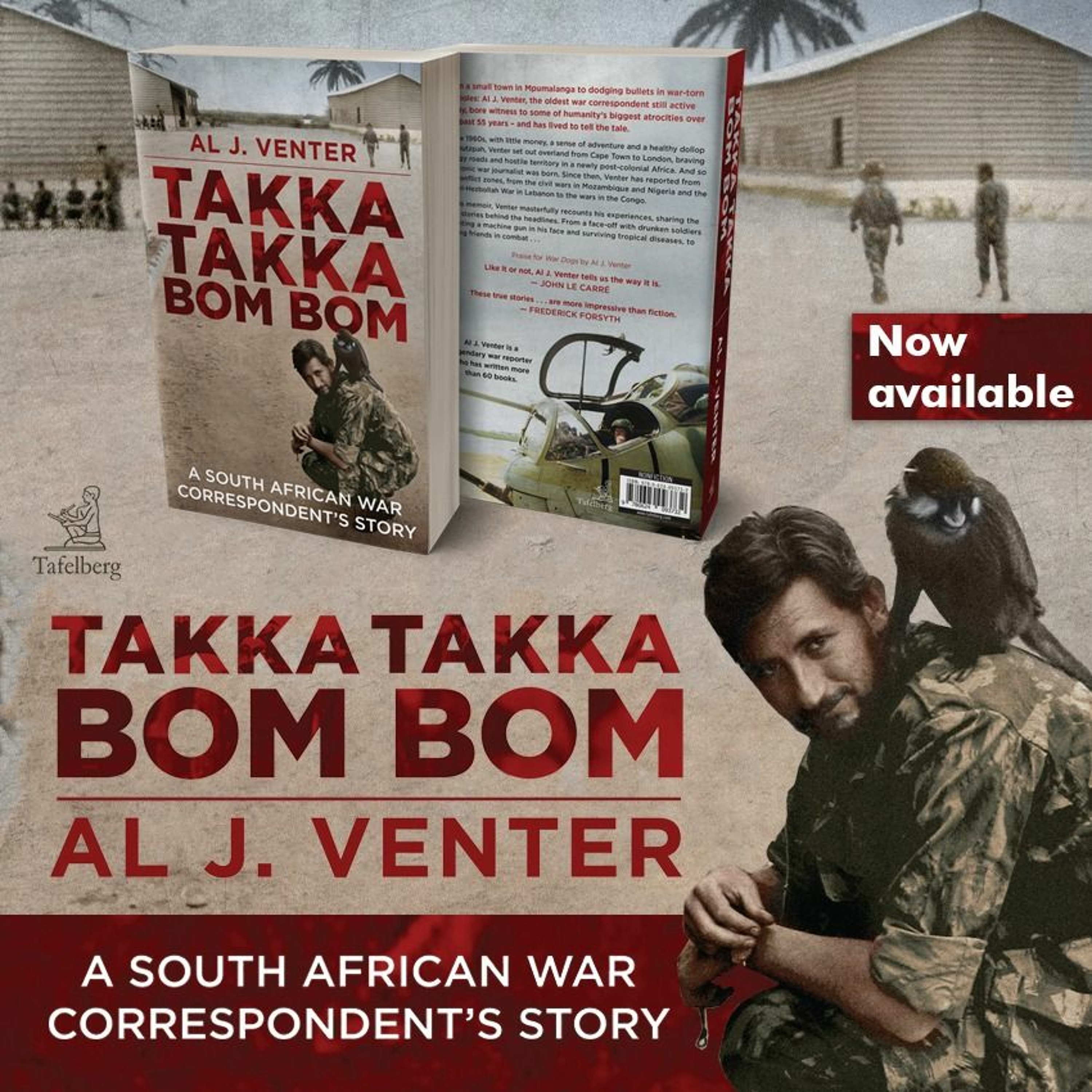 Tafelberg Book Chat: Takka Takka Bom Bom by Al Venter