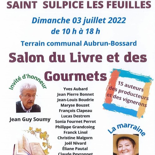 Stream 1er Salon Du Livre Et Des Gourmets à SaintSulpiceLesFeuilles