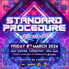 Kenny Ken & MC Juiceman @ Standard Procedure Presents 8th March 2024