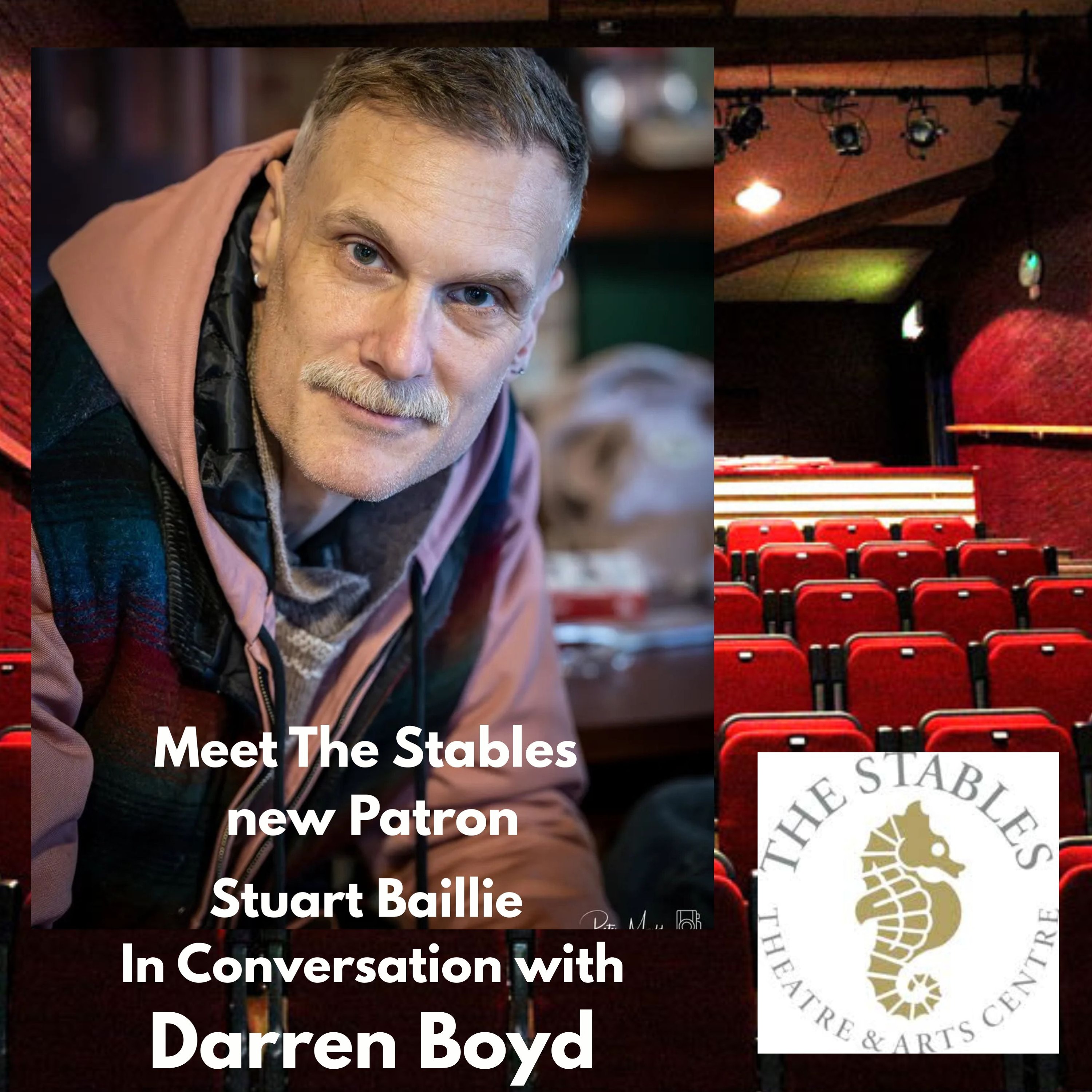 The Stables' new Patron -  Darren Boyd episode artwork