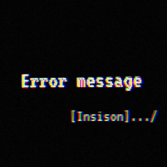 Error Message G