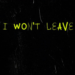 I wont leave.