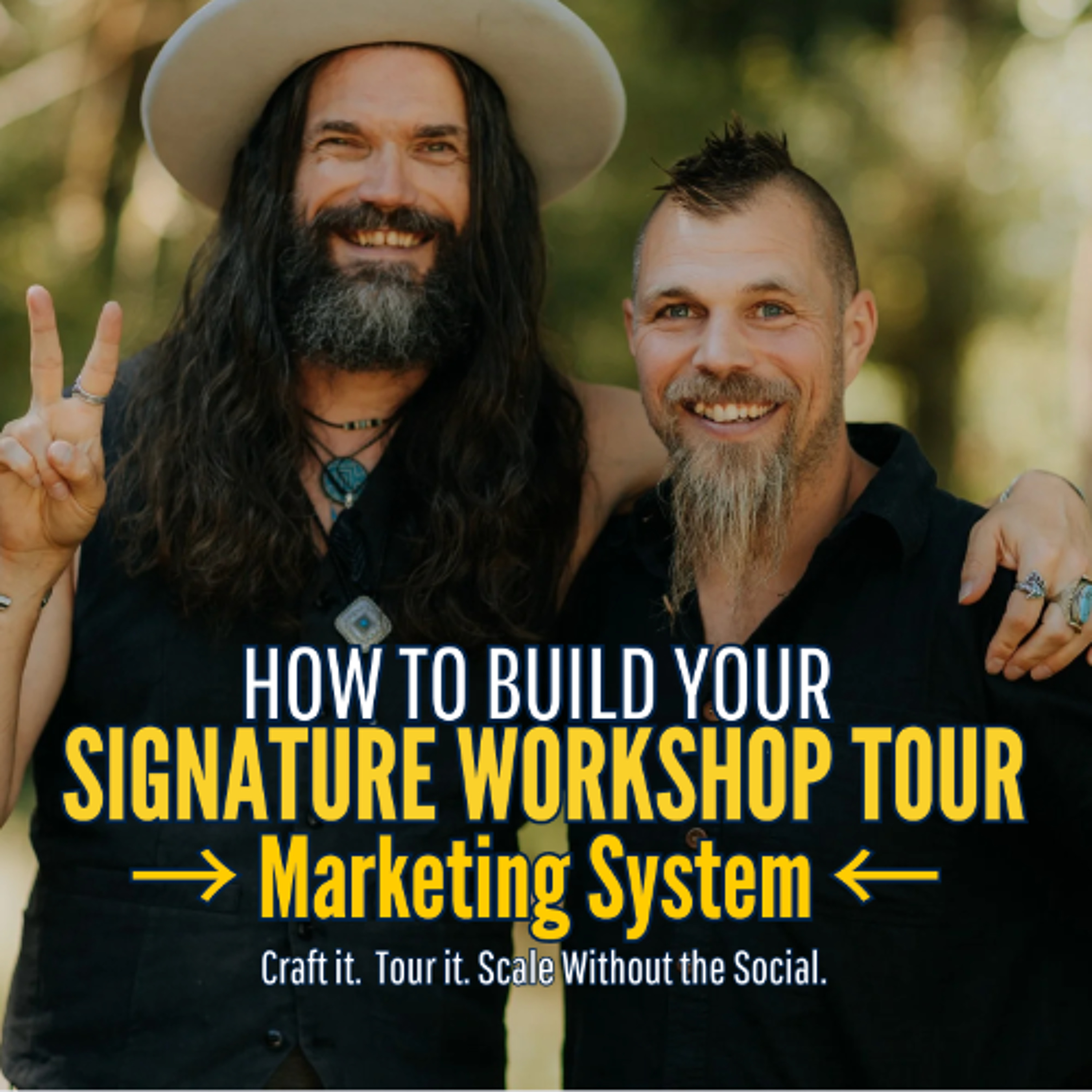 Build your Signature Workshop Tour Marketing System - Masterclass