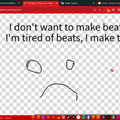 :( I don't want to make beats anymore, I'm tired of beats, I make them simple.