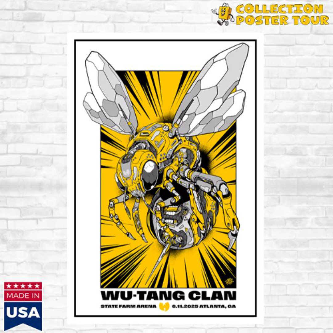 特大☆Wu Tang Clan ポスター Wu-tang Clan 2025 Austin Poster Moody Center - Etsy