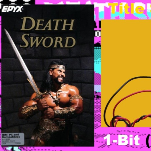Death Sword [MS DOS] Title Screen on IBM PC Speaker
