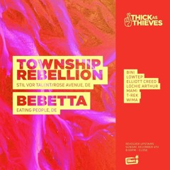 Lowtep @ Revolver Upstairs presents Township Rebellion & Bebetta