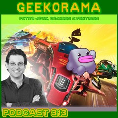 Épisode 313 GeekOrama - Pacer & Mimelet | IC : Kevin Mitnick | Interview Micro RPG