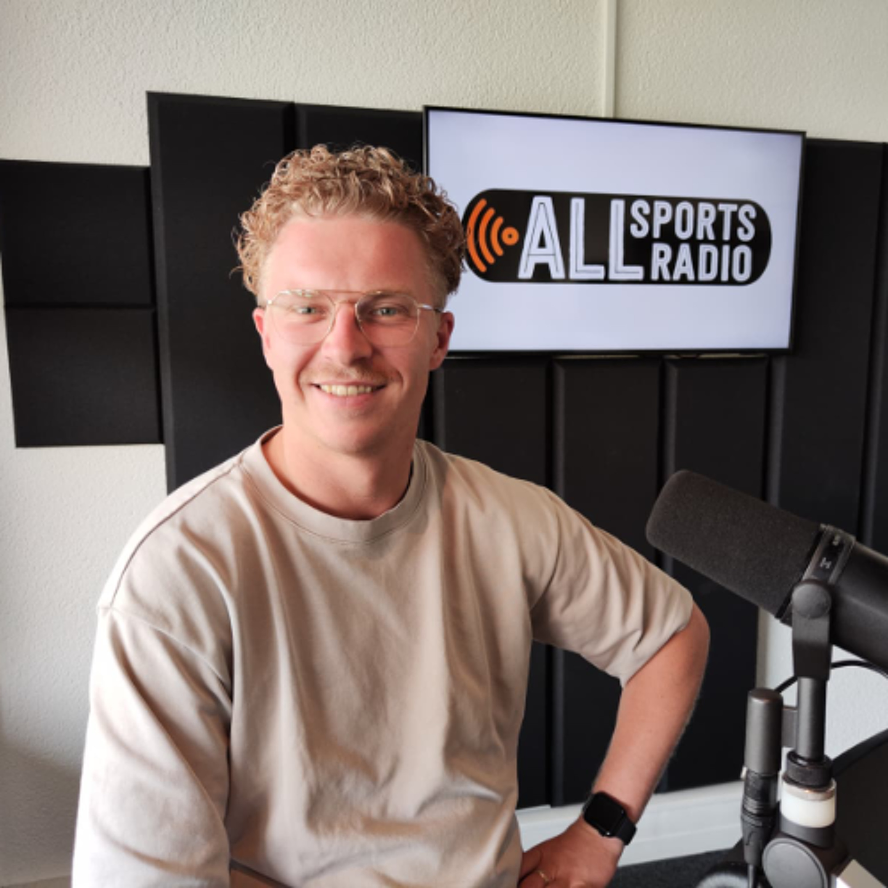 Dromen worden echt werkelijkheid voor crosser met één been Deen Munsters - ALLsportsradio LIVE 8 oktober 2025 episode artwork