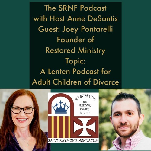 Joey Pontarelli of Restored Ministry on the SRNF Podcast