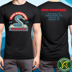 Foo Fighters Japan Tour 2025 Exclusive Matchbox Cobra Tee
