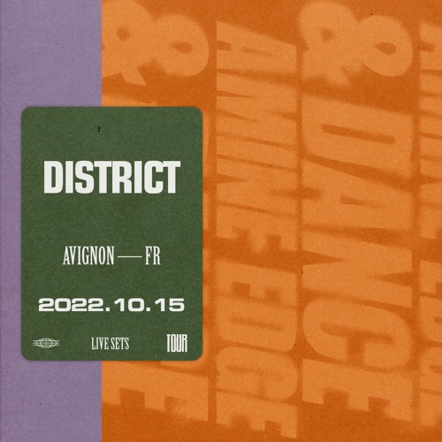 2022.10.15 - Amine Edge & DANCE @ District, Avignon, FR