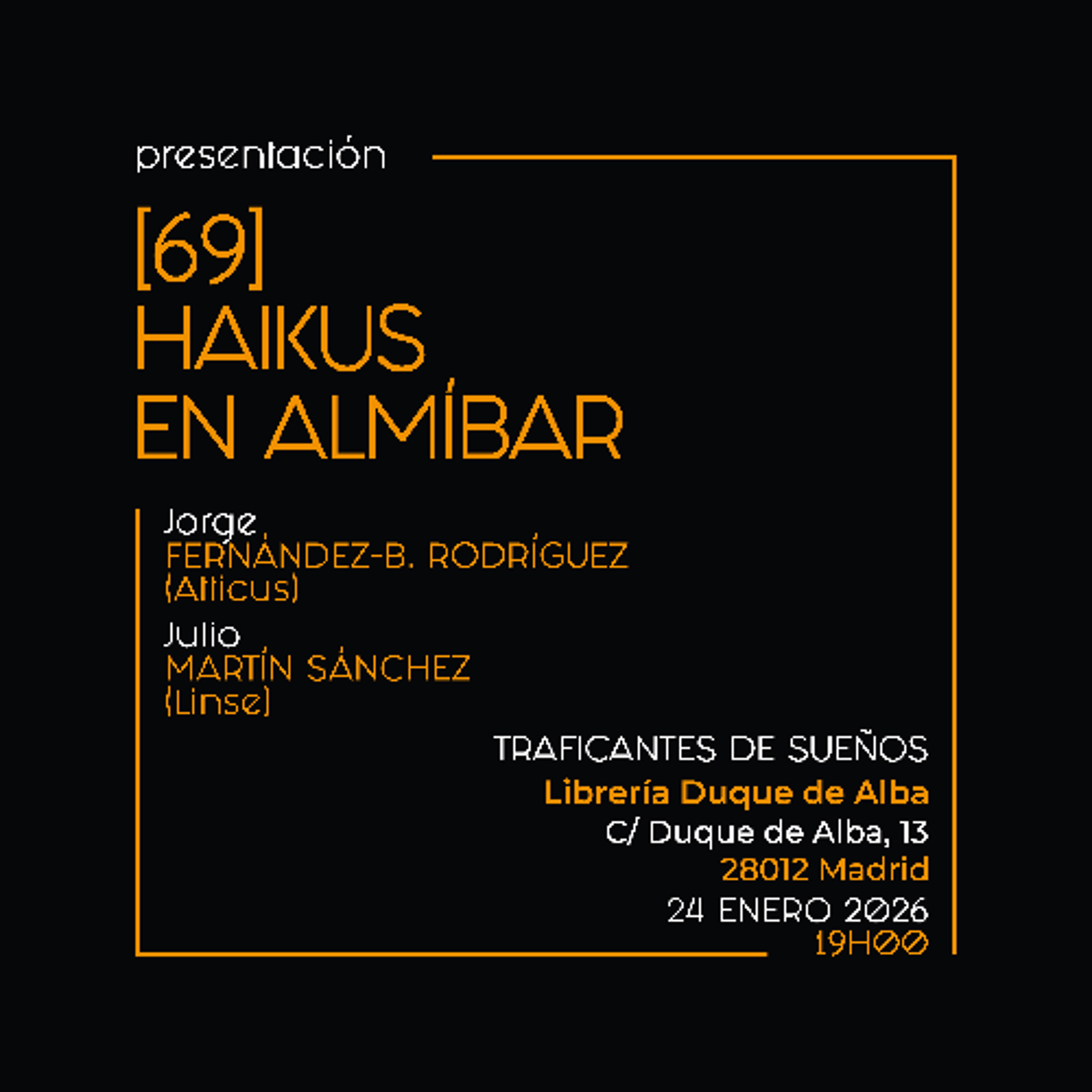 Presentación del libro 69 Haikus en almíbar episode artwork