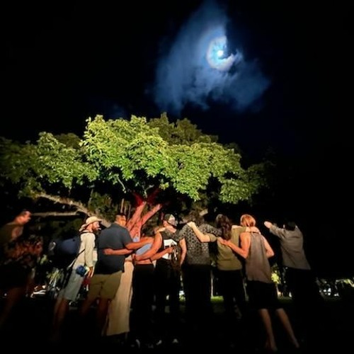 Stream La Ai Pohaku Drum Circle 3 10.9.22 by Namasray Listen online