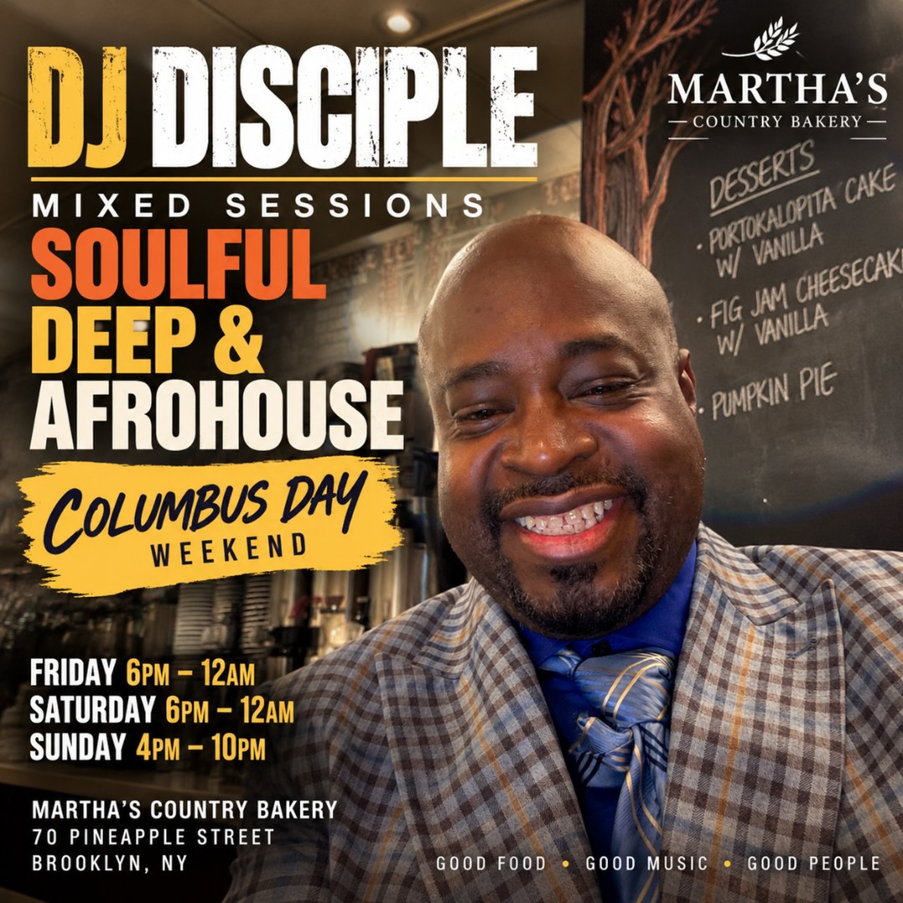 DJ Disciple Mixed Sessions | Soulful House, Mix 2026 | Columbus Day Weekend at Martha’s