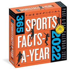 GET KINDLE ✉️ Official 365 Sports Facts-A-Year Page-A-Day Calendar 2022: A Year of Fa