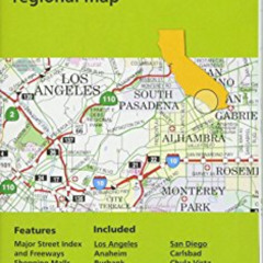 Access KINDLE 💞 Rand McNally Los Angeles & San Diego, CA Regional Map (Green Cover)