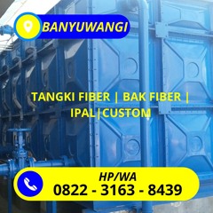 HP/WA: 0822-3163-8439, Terpercaya Pabrik Roof Tank FRP di Banyuwangi Jatim