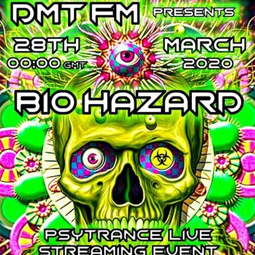 Van der Trip - Live Set 28/03/20 DMT FM Psytrance Radio - Biohazard Live Streaming Event 143-150 BPM