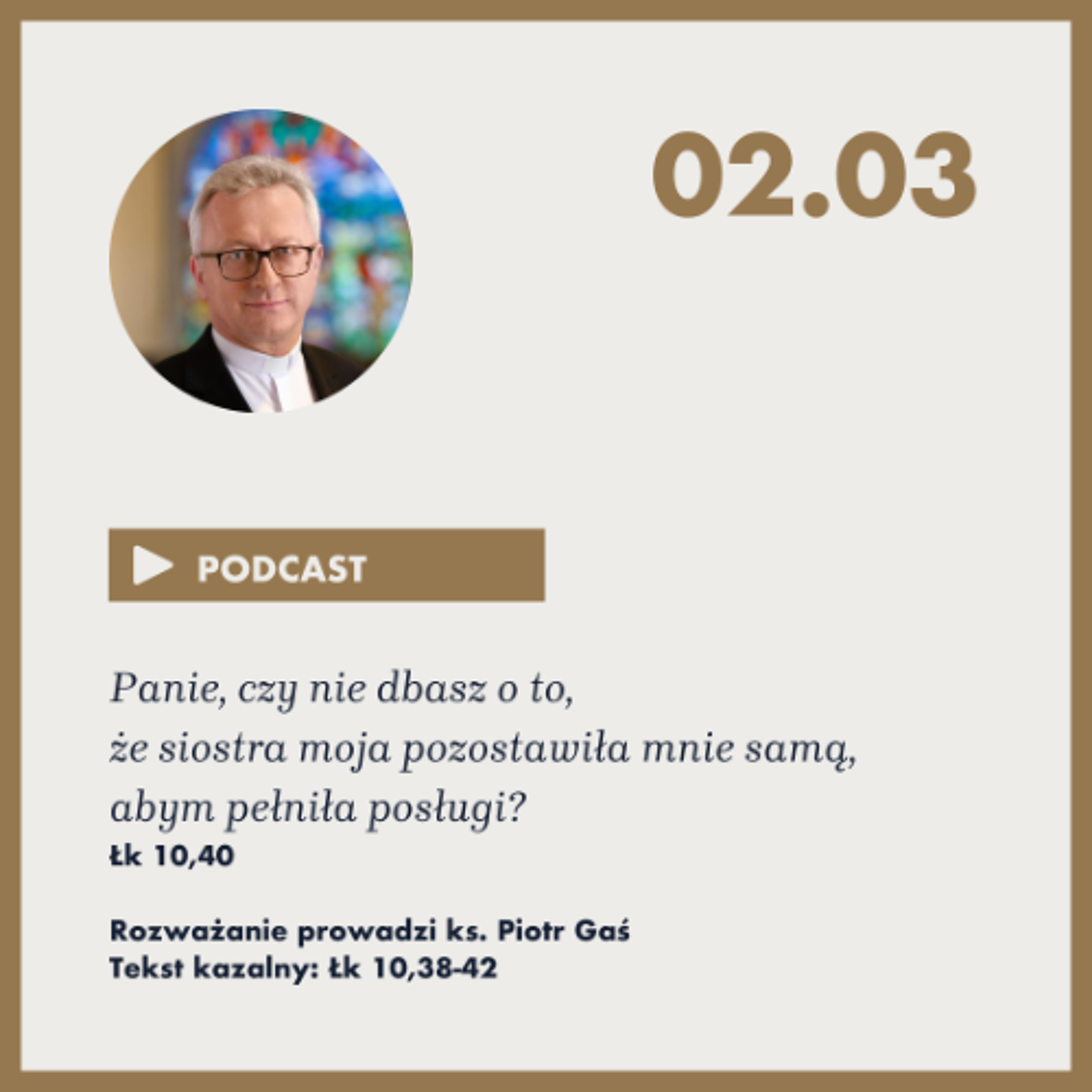 Niedziela ze Słowem, rozważania z nabożeństwa 2 marca 2025 episode artwork